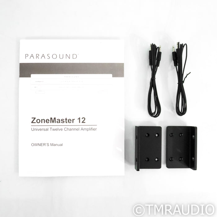 Parasound ZoneMaster 12 Twelve Channel Power Amplifier; ZM12