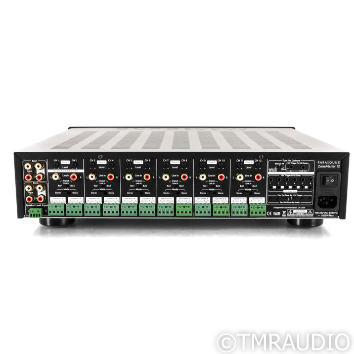 Parasound ZoneMaster 12 Twelve Channel Power Amplifier; ZM12