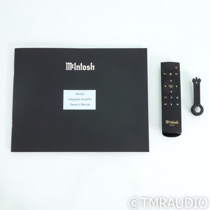 McIntosh MA252 Stereo Tube Hybrid Integrated Amplifier; MM Phono