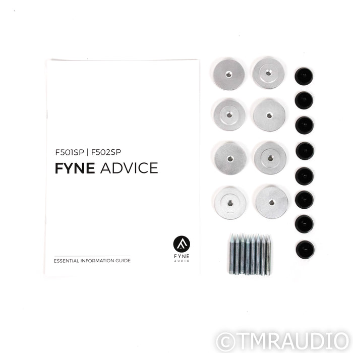 Fyne Audio F501SP Floorstanding Speakers; Piano Gloss Black Pair