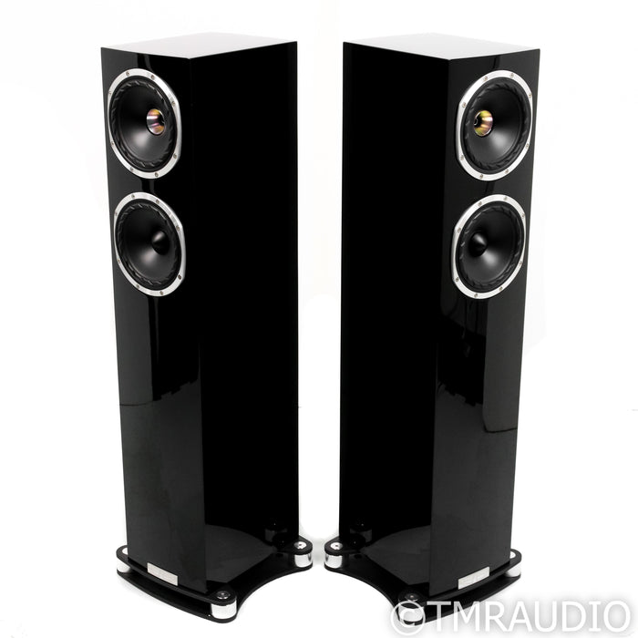Fyne Audio F501SP Floorstanding Speakers; Piano Gloss Black Pair