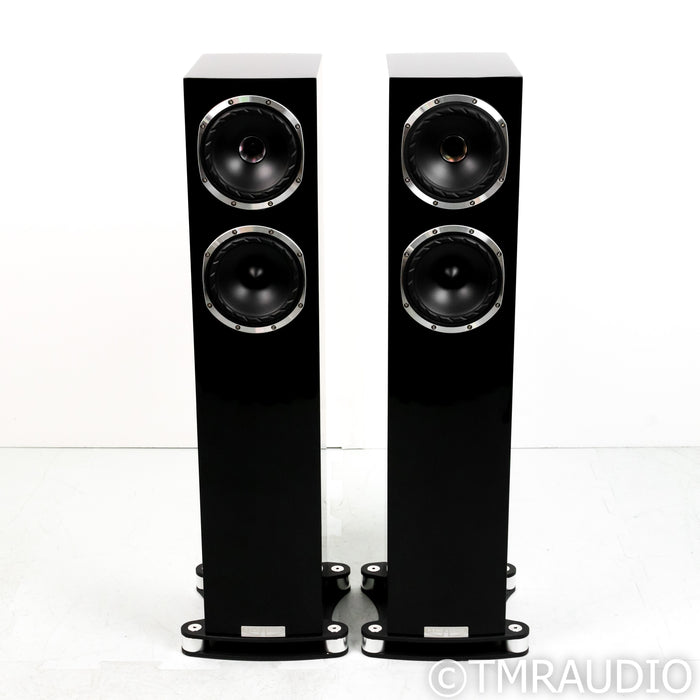 Fyne Audio F501SP Floorstanding Speakers; Piano Gloss Black Pair