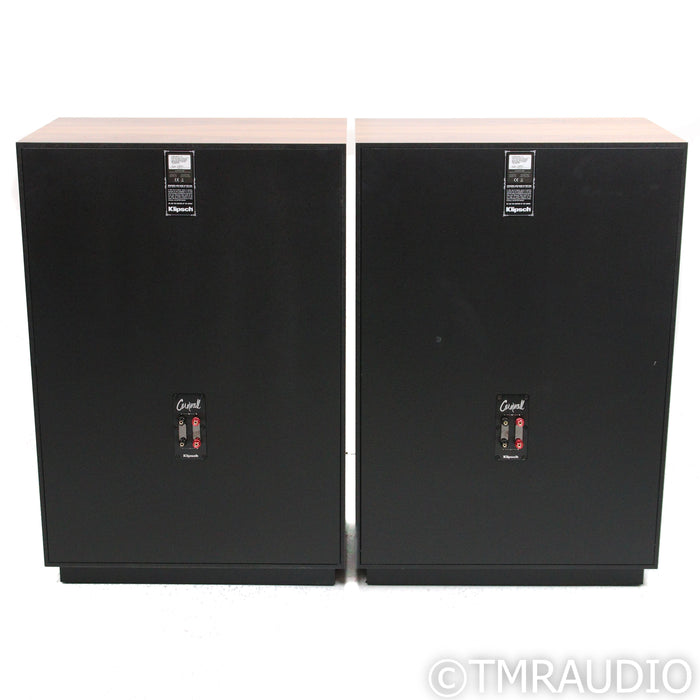 Klipsch Cornwall IV Floorstanding Speakers; American Walnut Pair