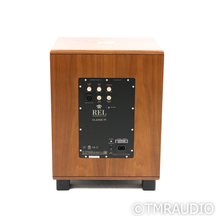 REL Acoustics Classic 99 12" Powered Subwoofer; Walnut