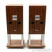 Leak Sandwich 250 Bookshelf Speakers; Walnut Pair w/ Stands