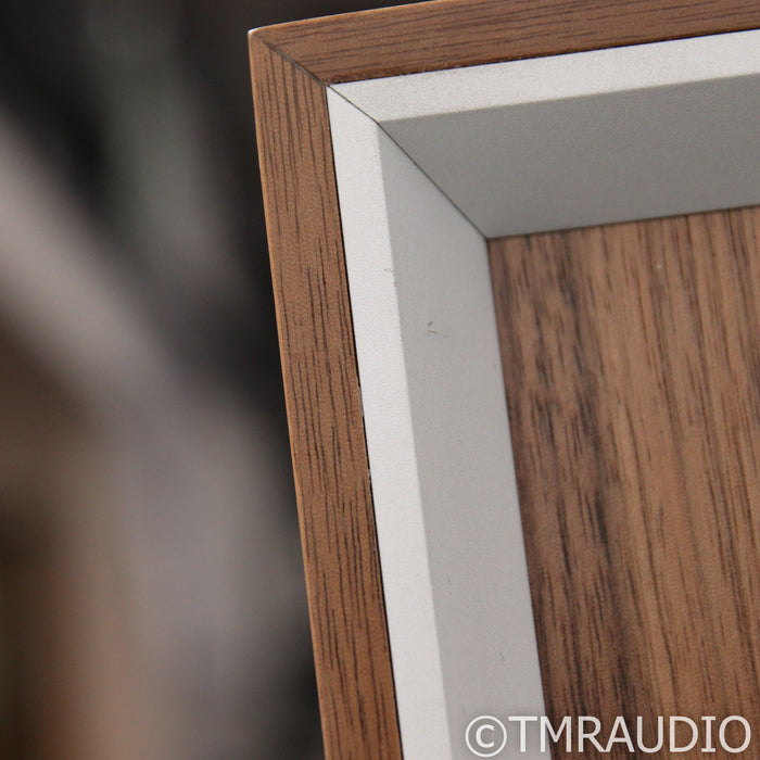 Leak Sandwich 250 Bookshelf Speakers; Walnut Pair w/ Stands