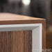 Leak Sandwich 250 Bookshelf Speakers; Walnut Pair w/ Stands