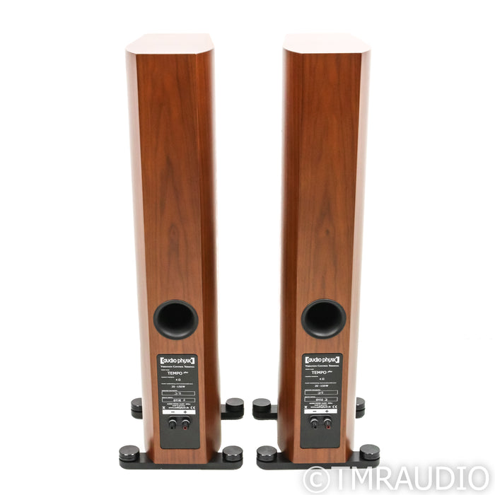 Audio Physic Tempo Plus Floorstanding Speakers; Walnut Pair