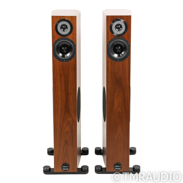 Audio Physic Tempo Plus Floorstanding Speakers; Walnut Pair