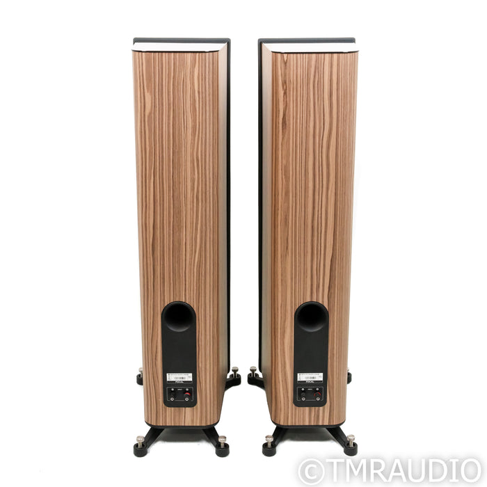 Focal Kanta No. 3 Floorstanding Speakers; Dark Grey Matte Walnut Pair