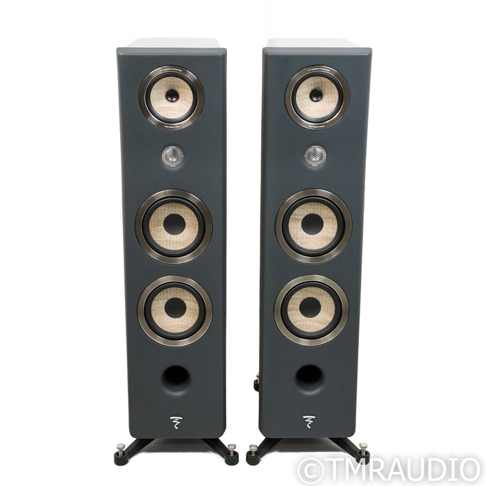 Focal Kanta No. 3 Floorstanding Speakers; Dark Grey Matte Walnut Pair