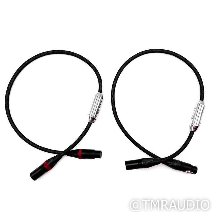 Siltech Classic Anniversary 550i XLR Cables; 0.75m Pair Balanced Interconnects