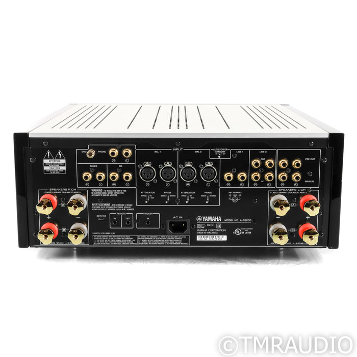 Yamaha A-S3200 Stereo Integrated Amplifier; MM & MC Phono (Open Box)
