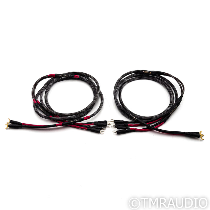 Audience OHNO II Bi-Wire Speaker Cables; 8ft Pair