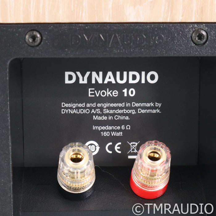 Dynaudio Evoke 10 Bookshelf Speakers; Blonde Wood Pair