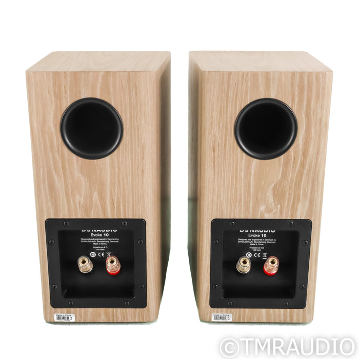 Dynaudio Evoke 10 Bookshelf Speakers; Blonde Wood Pair