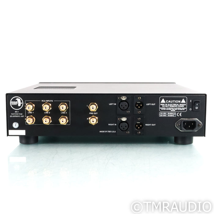 Rogue Audio RH-5 Stereo Hybrid Headphone Amplifier (New Tubes)
