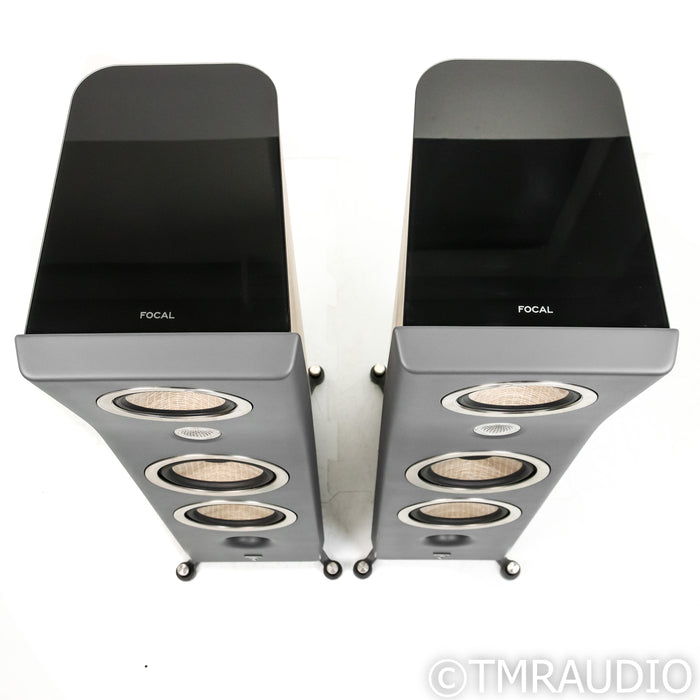 Focal Kanta No. 3 Floorstanding Speakers; Walnut Grey Pair