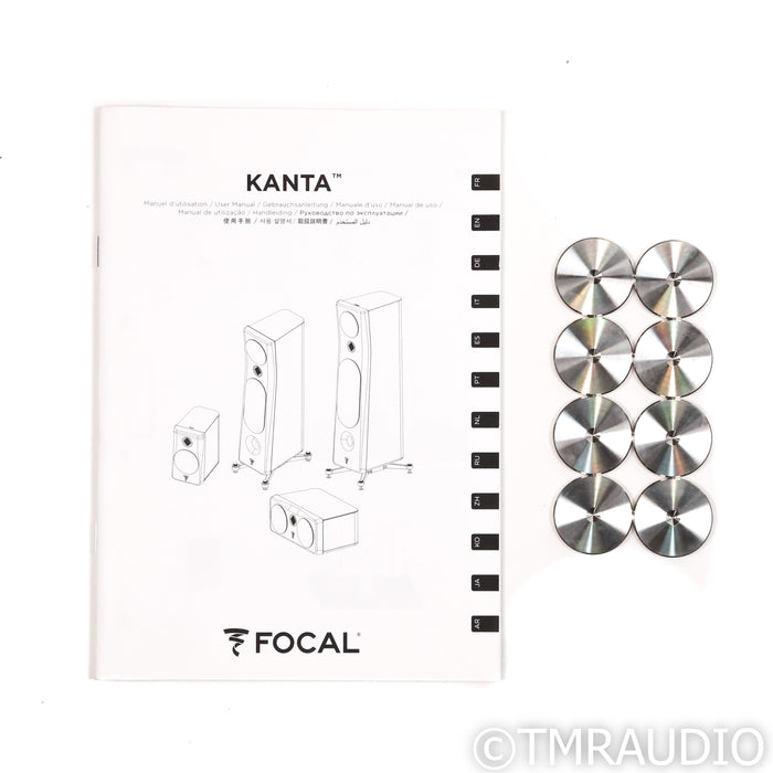 Focal Kanta No. 3 Floorstanding Speakers; Walnut Grey Pair