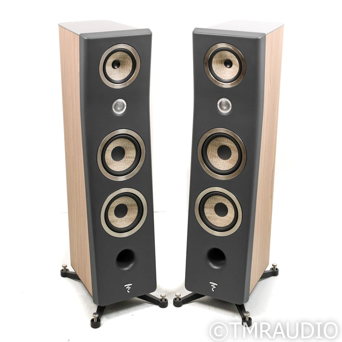 Focal Kanta No. 3 Floorstanding Speakers; Walnut Grey Pair