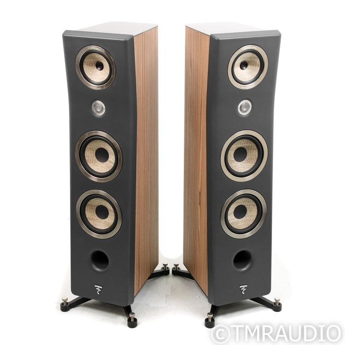 Focal Kanta No. 3 Floorstanding Speakers; Walnut Grey Pair