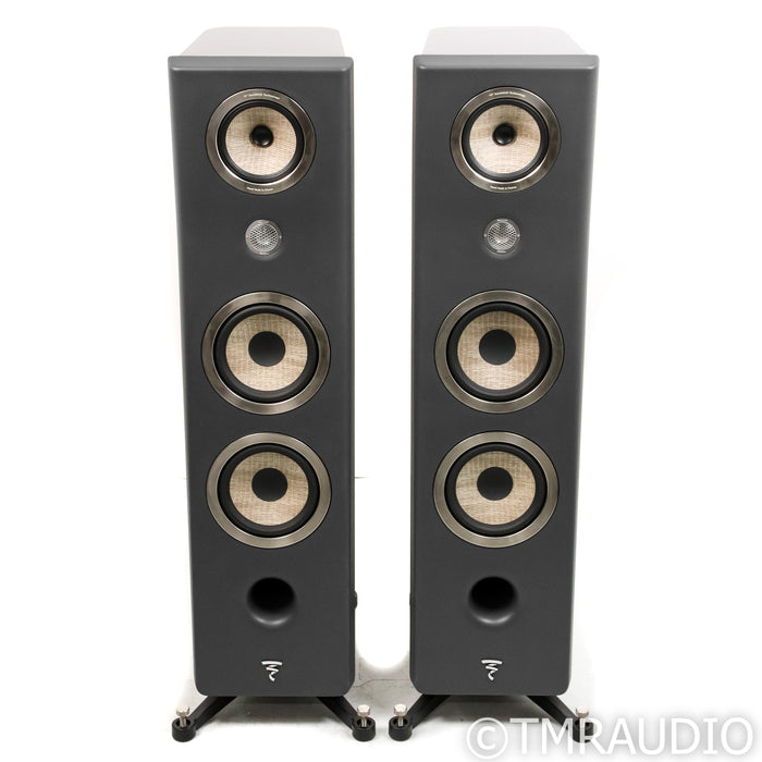 Focal Kanta No. 3 Floorstanding Speakers; Walnut Grey Pair