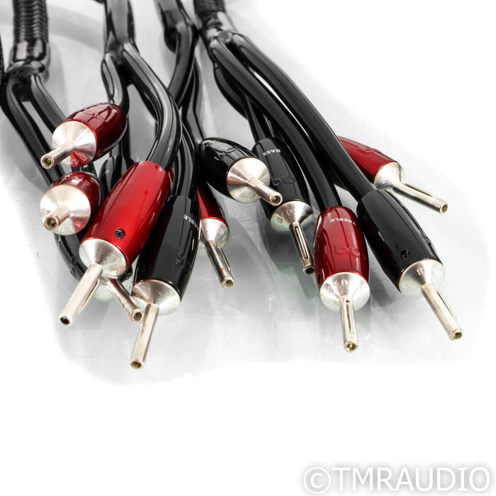 AudioQuest Rocket 44 Bi-Wire Speaker Cables; 8ft Pair