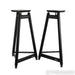 Solidsteel SS-6 24" Tripod Frame Speaker Stands; Black Pair (Open Box)