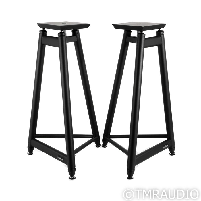 Solidsteel SS-6 24" Tripod Frame Speaker Stands; Black Pair (Open Box)