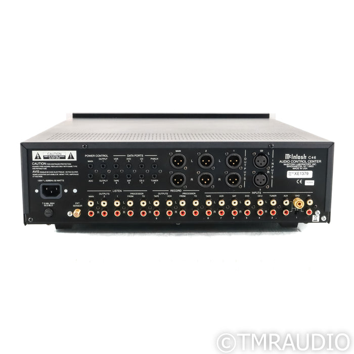 McIntosh C46 Stereo Preamplifier; MM Phono
