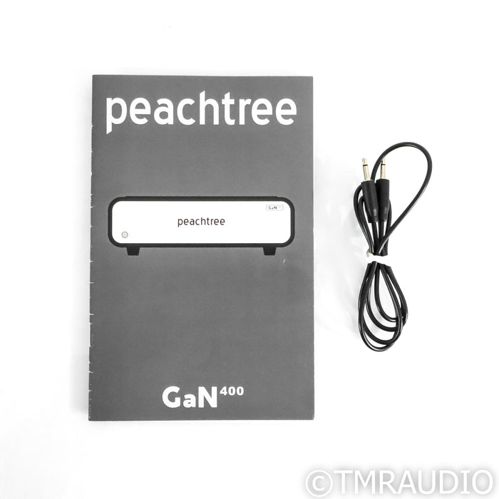 Peachtree Audio GaN400 Stereo Power Amplifier; Gloss Ebony Mocha