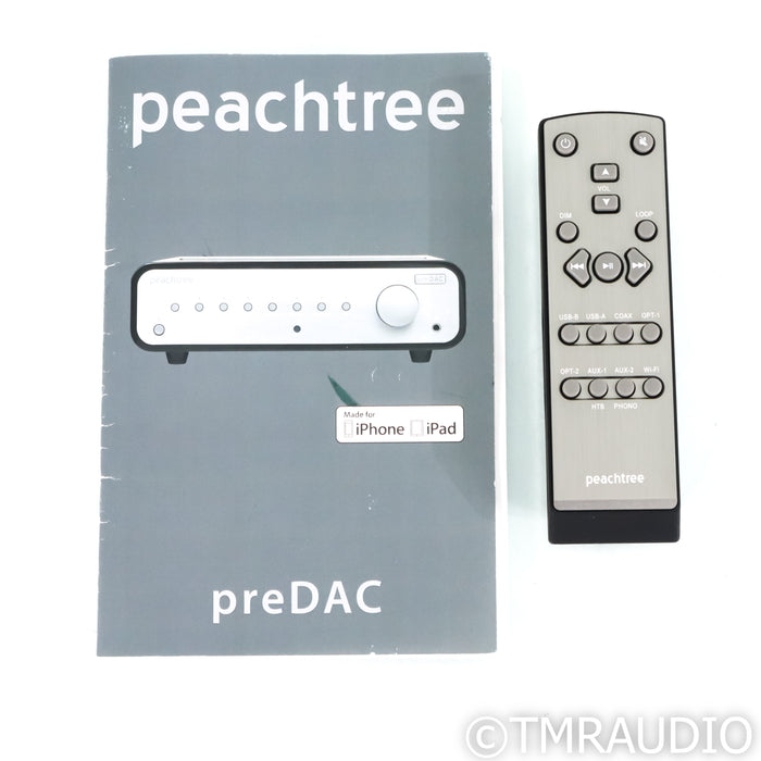 Peachtree Audio preDAC Stereo Preamplifier; D/A Converter; MM Phono