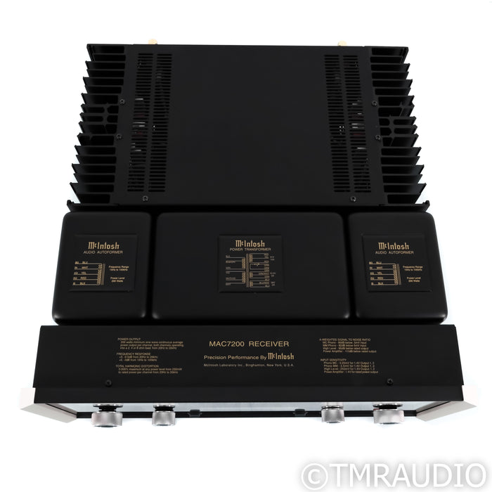 McIntosh MAC7200 Stereo Receiver; DA2; MM / MC Phono