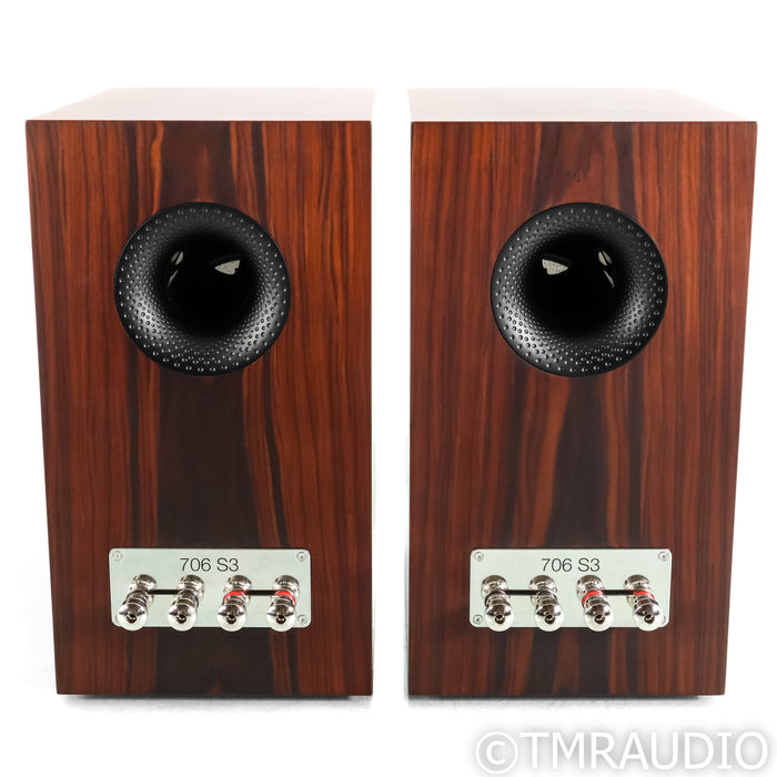 Bowers & Wilkins 706 S3 Bookshelf Speakers; Mocha Pair