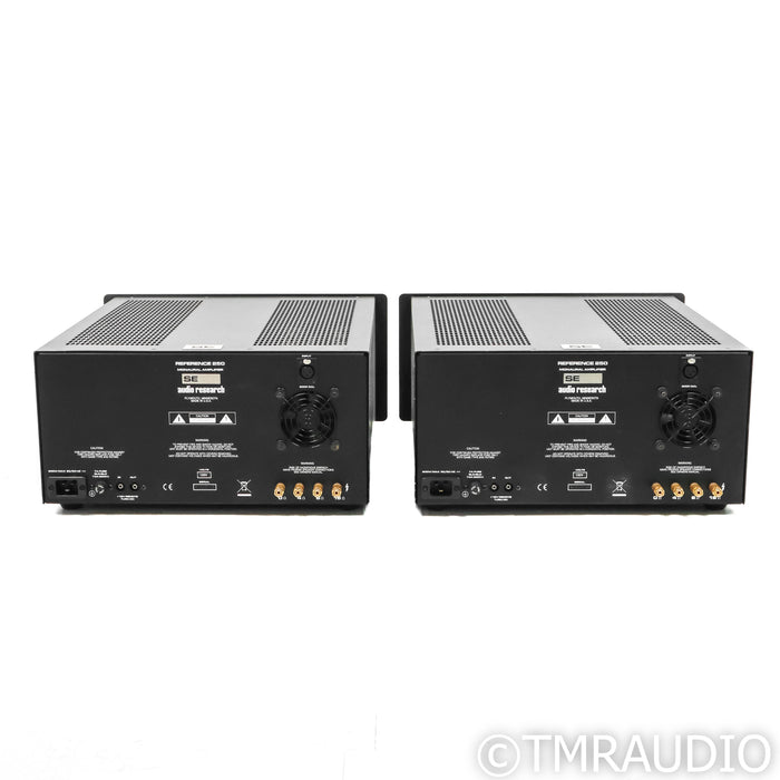 Audio Research Reference 250 SE Tube Monoblock Power Amplfiers; REF 250SE; Pair
