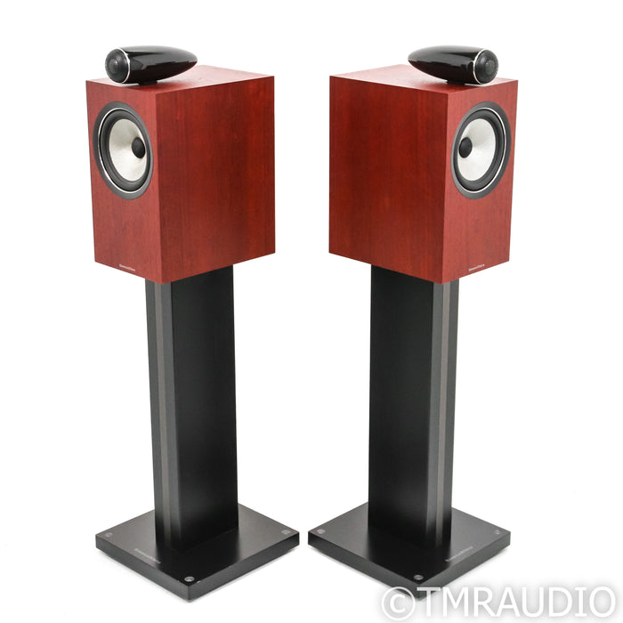 Bowers & Wilkins 705 S2 Bookshelf Speakers; Rosenut Pair w/ Stands