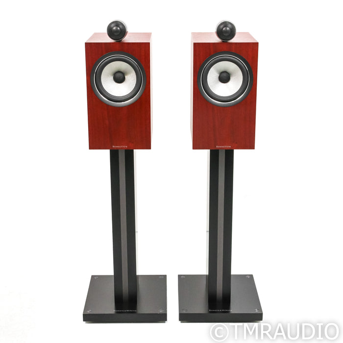 Bowers & Wilkins 705 S2 Bookshelf Speakers; Rosenut Pair w/ Stands