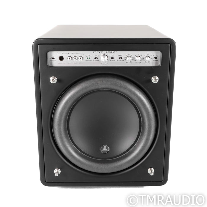 JL Audio Fathom F110 v1 10" Powered Subwoofer; Satin Black