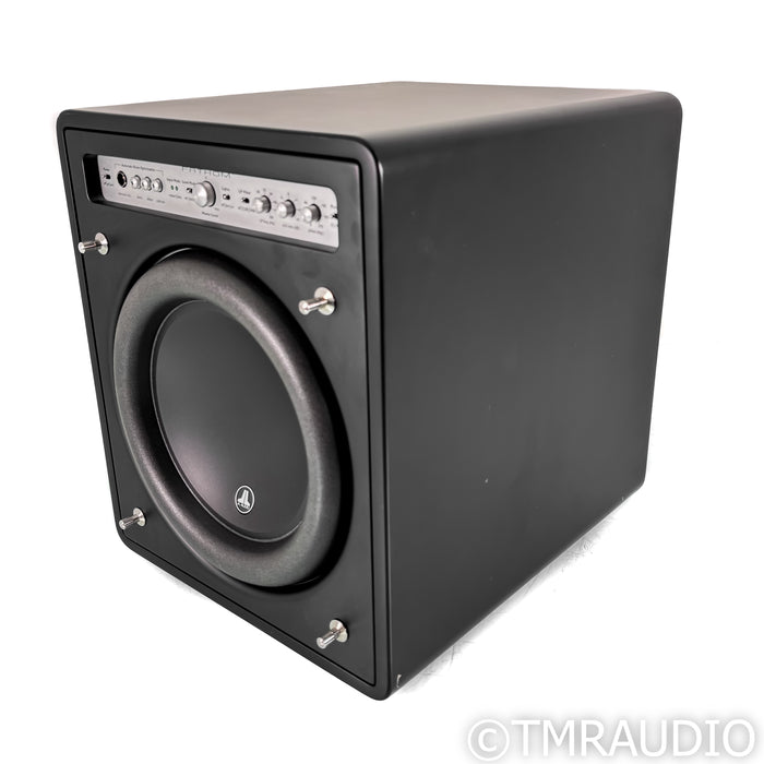 JL Audio Fathom F110 v1 10" Powered Subwoofer; Satin Black