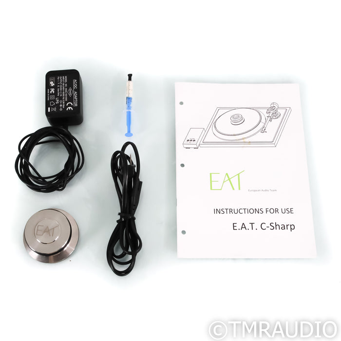 E.A.T. C Sharp Belt Drive Turntable with E.A.T. Jo No.5 MC Cartridge
