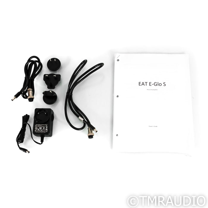 E.A.T. E-Glo S Tube MM / MC Phono Preamplifier; LPS