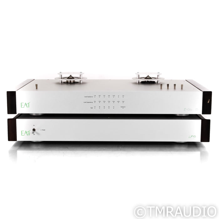 E.A.T. E-Glo S Tube MM / MC Phono Preamplifier; LPS