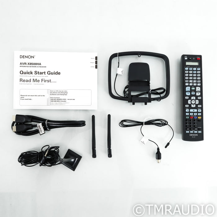 Denon AVR-X8500HA 13.2 Channel Home Theater Receiver; 8k