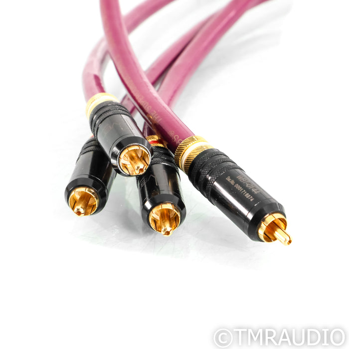 JPS Labs Superconductor 3 RCA Cables; 1m Interconnect w/ WBT Connectors