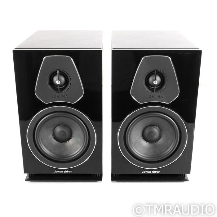 Sonus Faber Lumina II Bookshelf Speakers; Black Pair