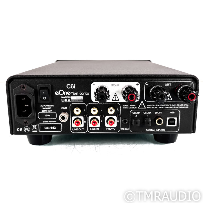 Bel Canto e.One C6i Stereo Integrated Amplifier; MM Phono