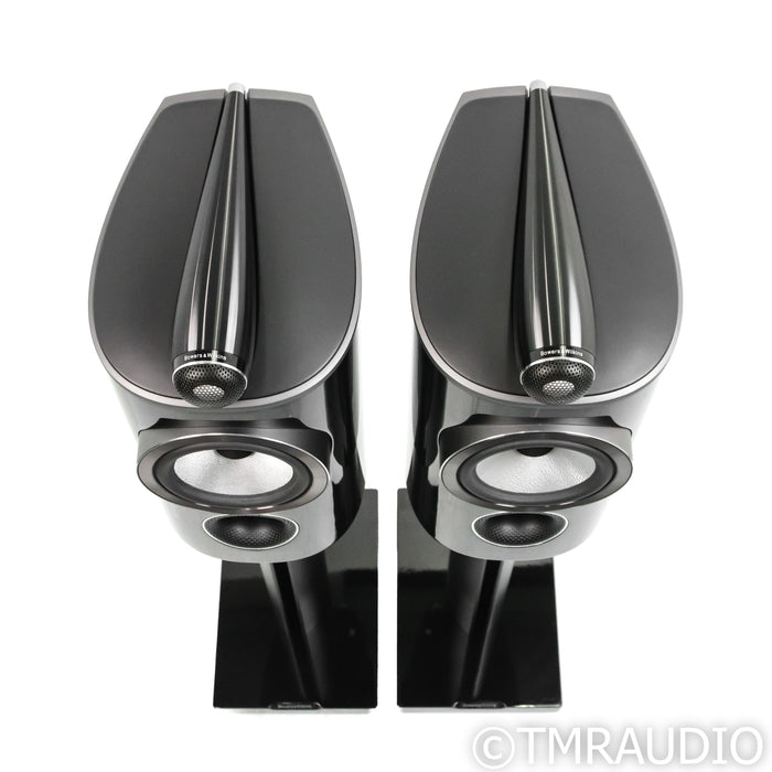 Bowers & Wilkins 805 D4 Bookshelf Speakers with Stands; Gloss Black Pair