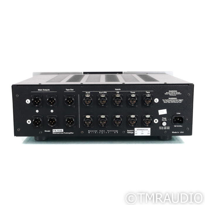 BAT VK-51SE Stereo Tube Preamplifier