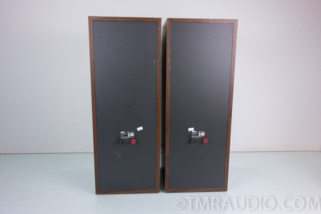 Kef C40 Vintage Bookshelf Speakers