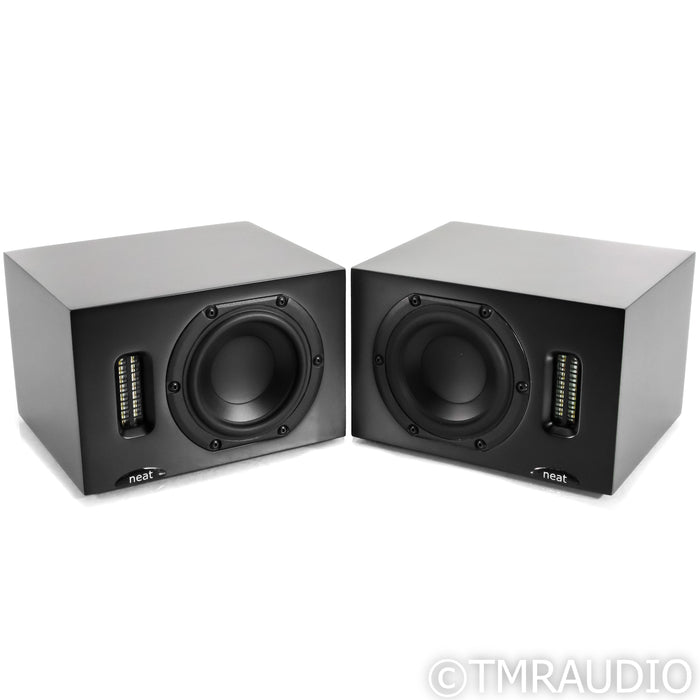 Neat Acoustics Iota Bookshelf Speakers; Satin Black Pair